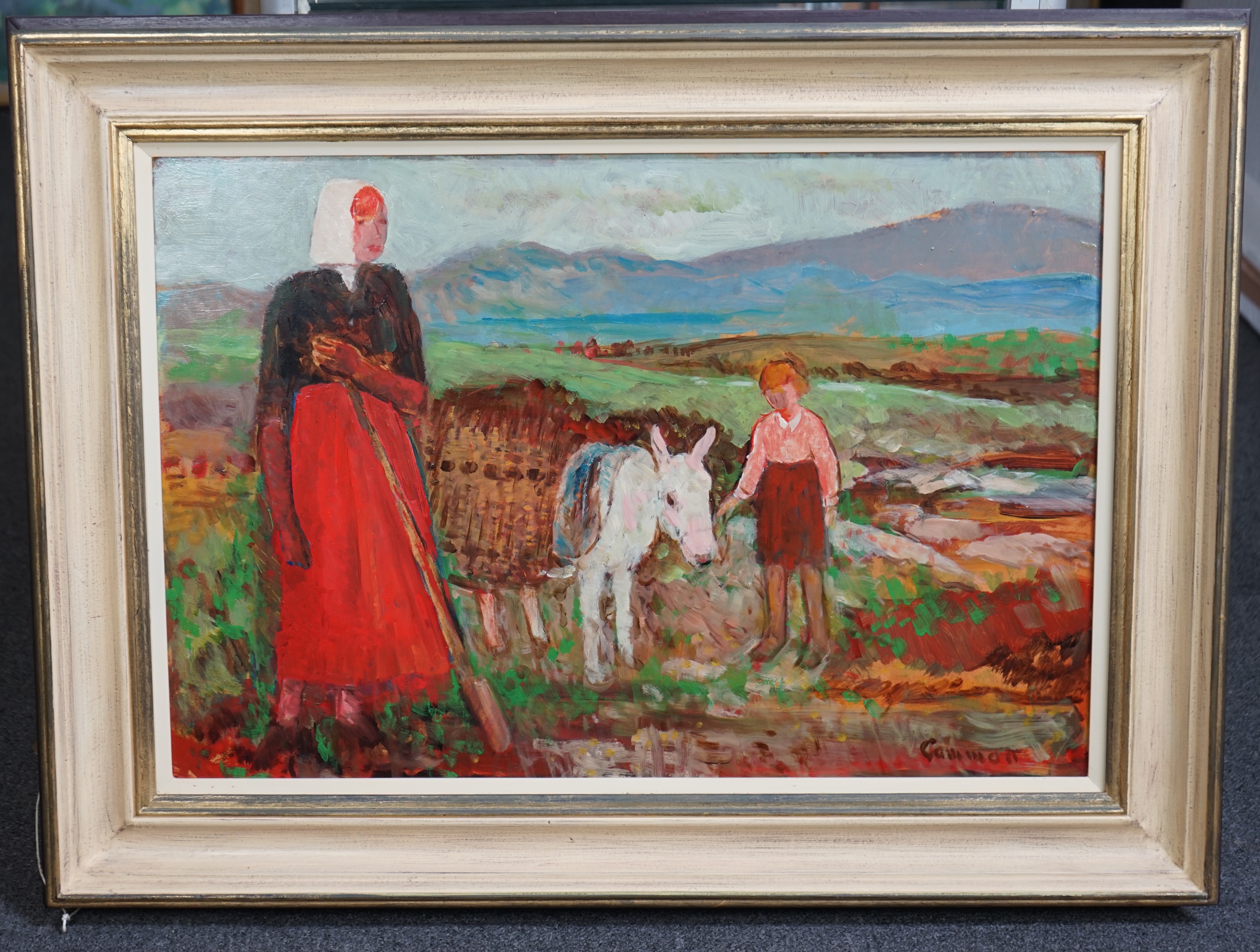 Reg Gammon ROI (1894-1997), ‘In Connemara’, oil on board, 48 x 70cm